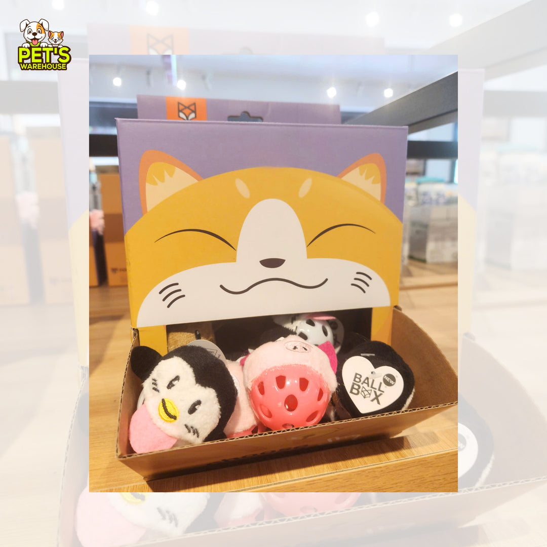 Đồ Chơi Fofos Banh Tròn Nhiều Hình Cho Mèo