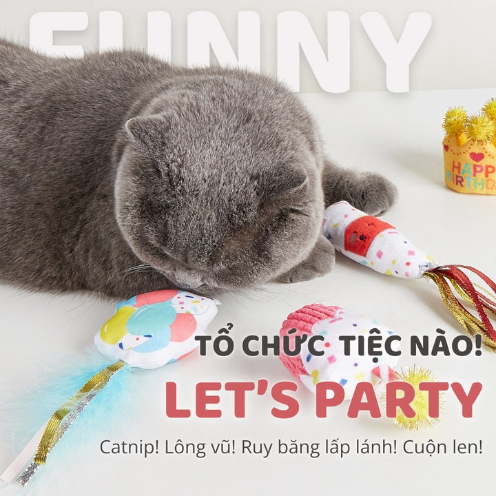 Đồ Chơi Fofos Mèo Chủ Đề Sinh Nhật & Mùa Hè