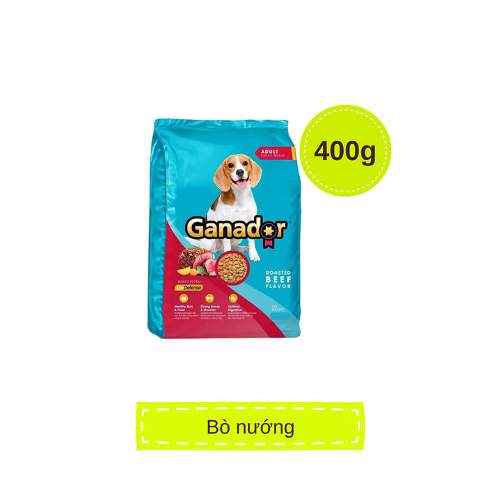 Hạt Ganador cho chó mọi lứa tuổi, nhiều vị, 400g | Pet's Warehouse