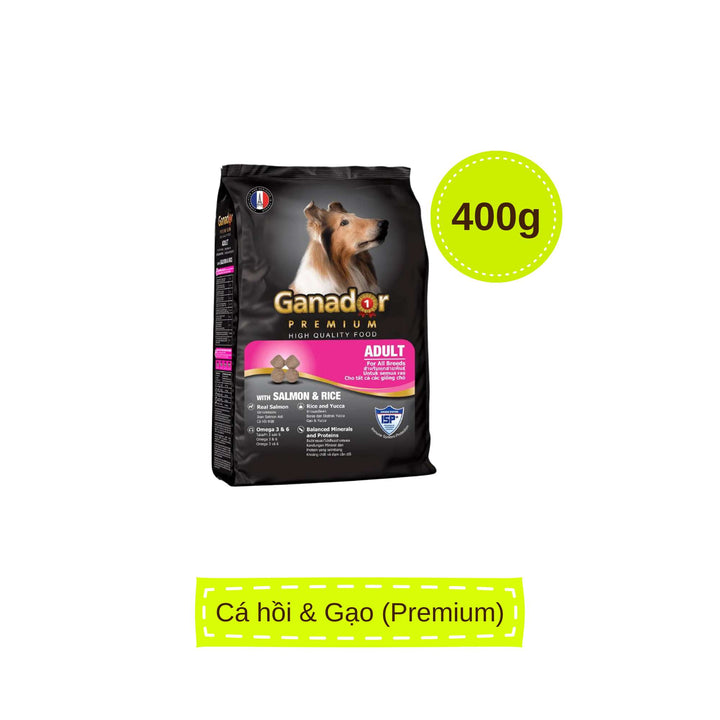 Hạt Ganador cho chó mọi lứa tuổi, nhiều vị, 400g | Pet's Warehouse