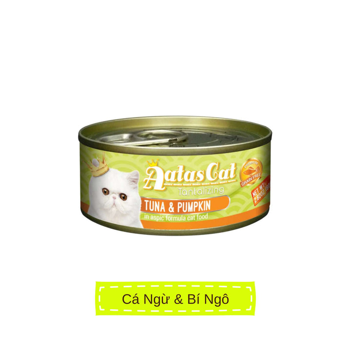 Pate Aatas cho mèo mọi lứa tuổi, lon 80g | Pet's Warehouse