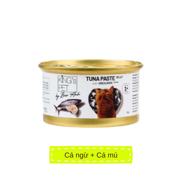 Pate King's Pet Bảo Anh Mèo Mọi Lứa Tuổi Lon 85G