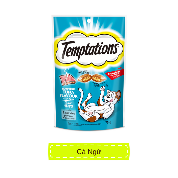 Bánh Thưởng Temptations Mèo 75G