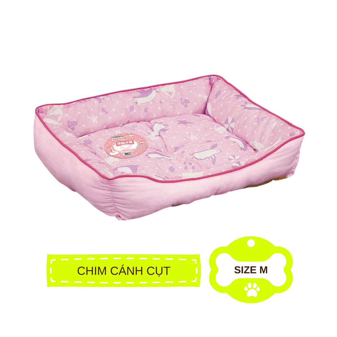 Nệm Vuông Vải Lạnh DoggyMan Cho Chó Mèo