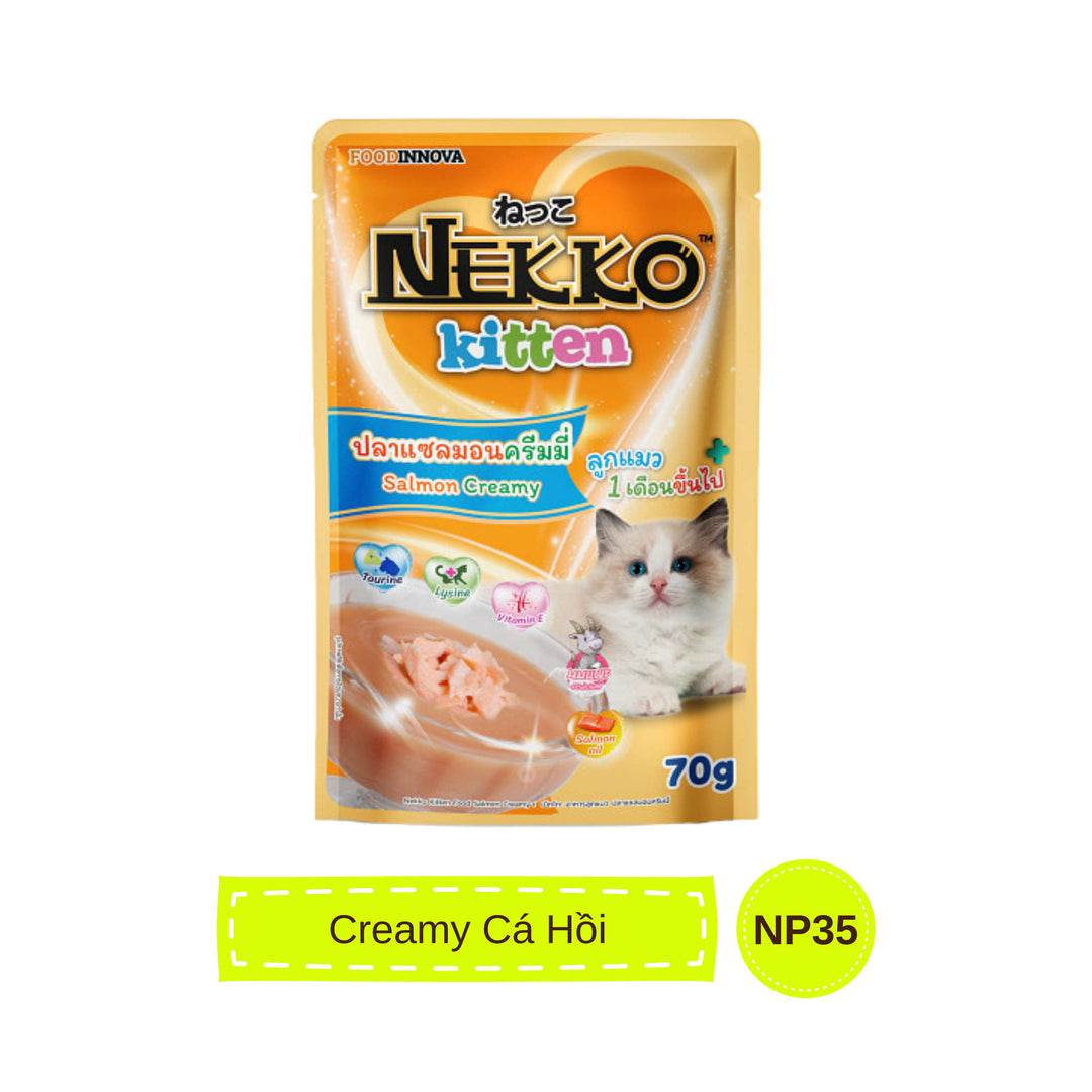 Pate mèo con Nekko, Thái Lan, gói 70g | Pet's Warehouse