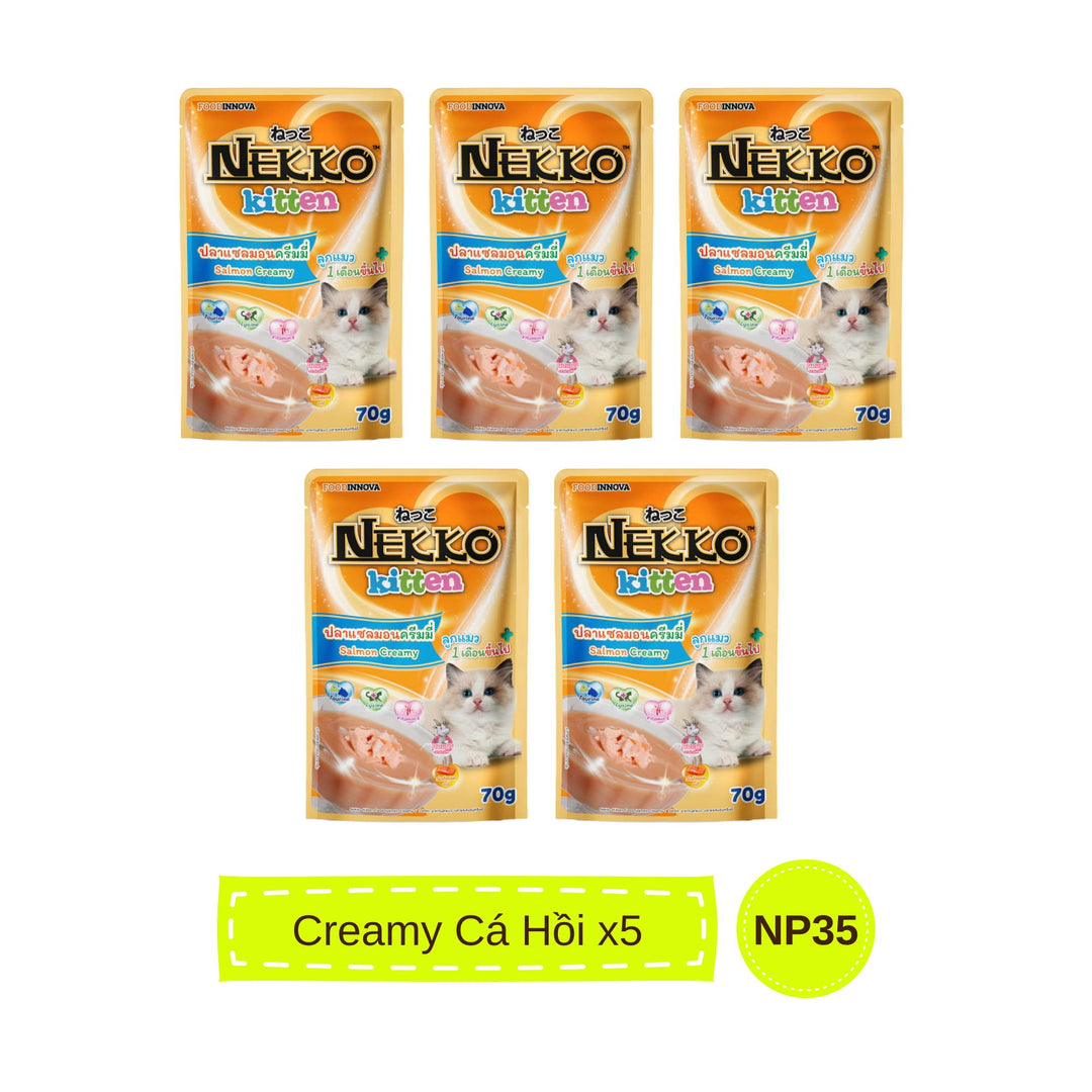 Pate mèo con Nekko, Thái Lan, gói 70g | Pet's Warehouse
