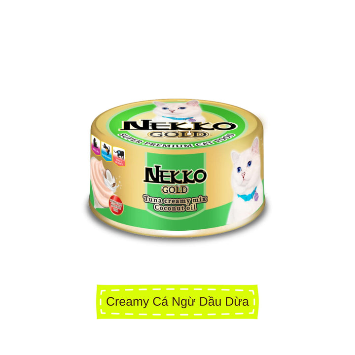 Pate Nekko Gold cho mèo trưởng thành, Thái Lan, lon 85g | Pet's Warehouse