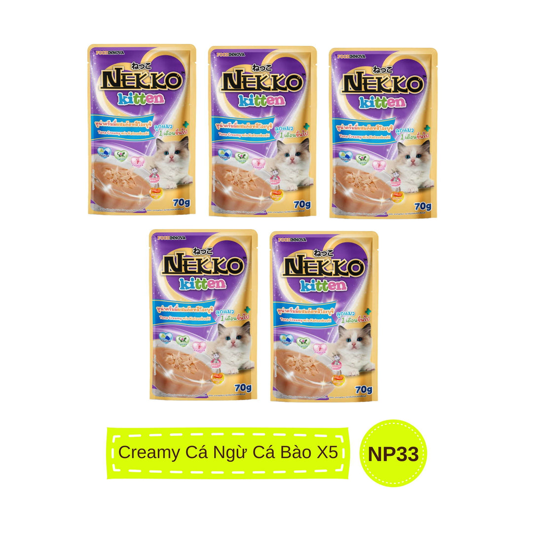 Pate mèo con Nekko, Thái Lan, gói 70g | Pet's Warehouse