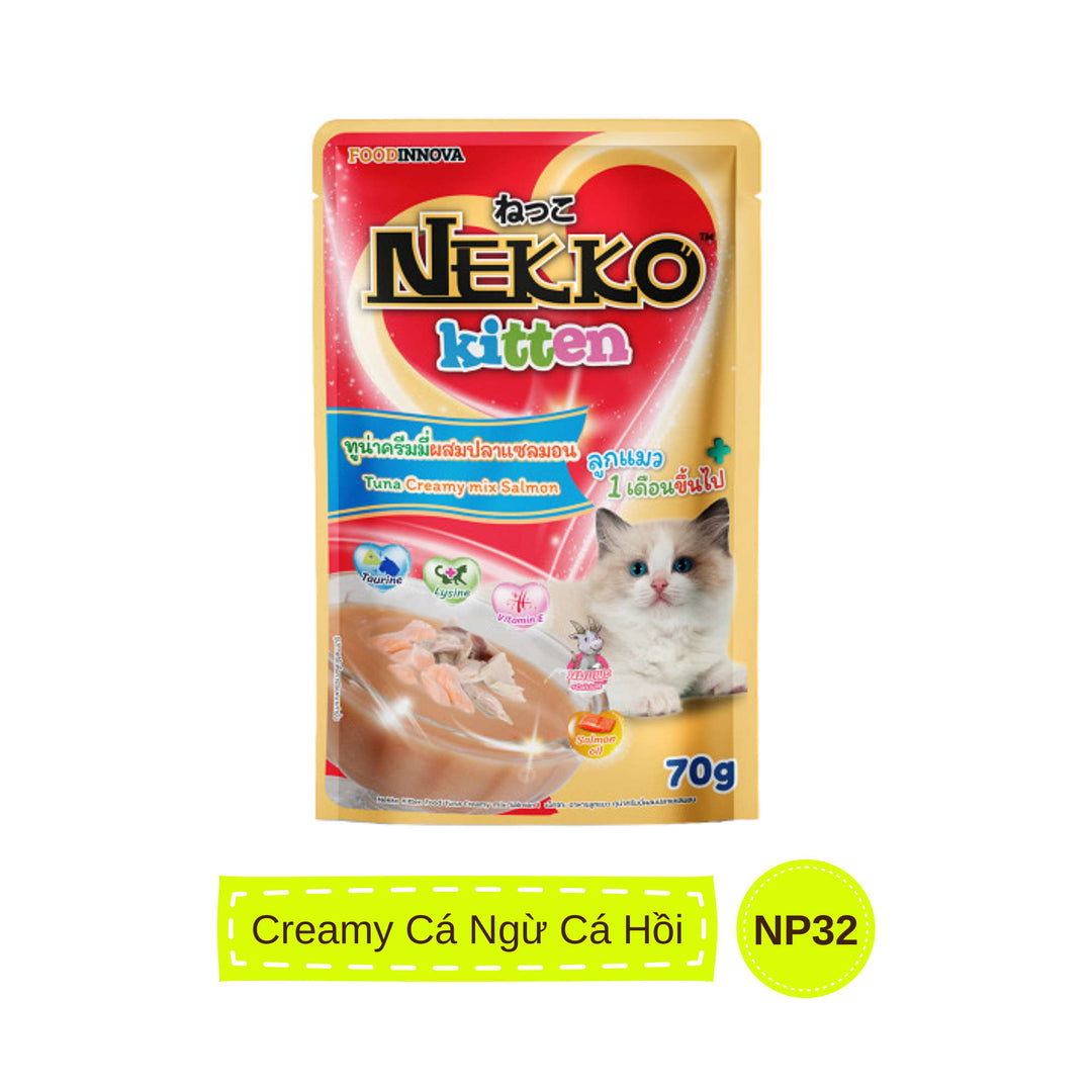 Pate mèo con Nekko, Thái Lan, gói 70g | Pet's Warehouse