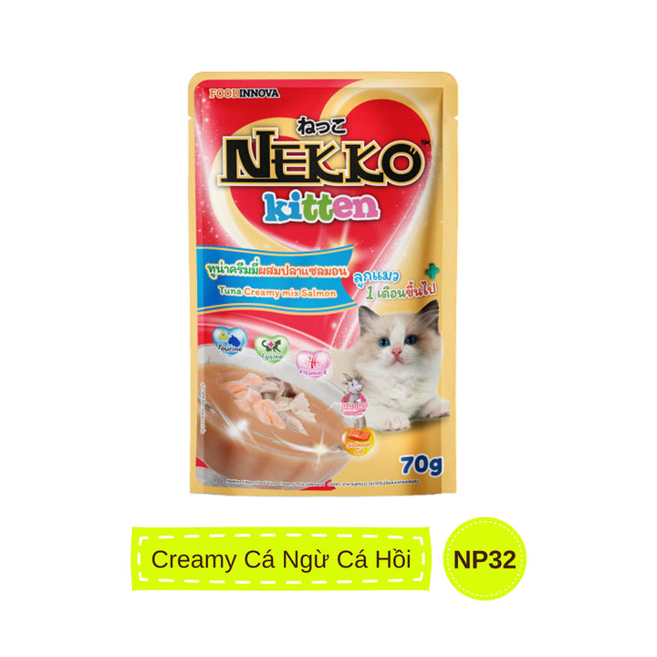 Pate mèo con Nekko, Thái Lan, gói 70g | Pet's Warehouse