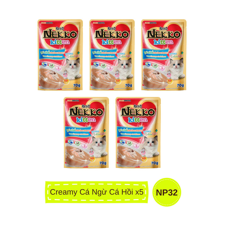 Pate mèo con Nekko, Thái Lan, gói 70g | Pet's Warehouse