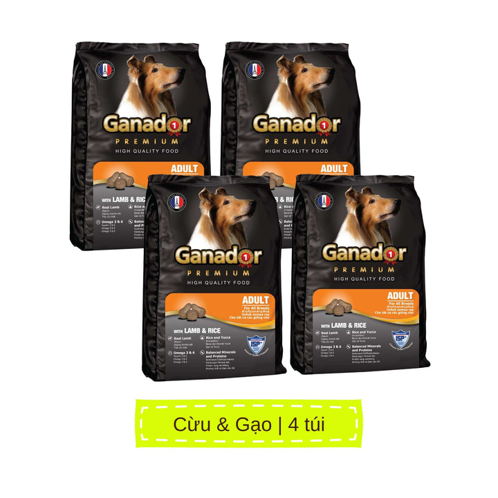Hạt Ganador cho chó mọi lứa tuổi, nhiều vị, 400g | Pet's Warehouse