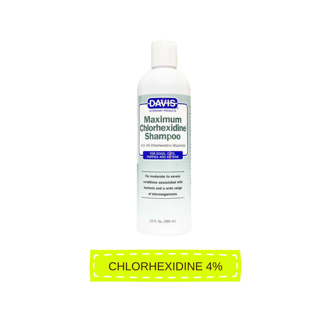 Sữa Tắm Davis Hỗ Trợ Nấm Viêm Da Cho Chó Mèo, Chai 355Ml