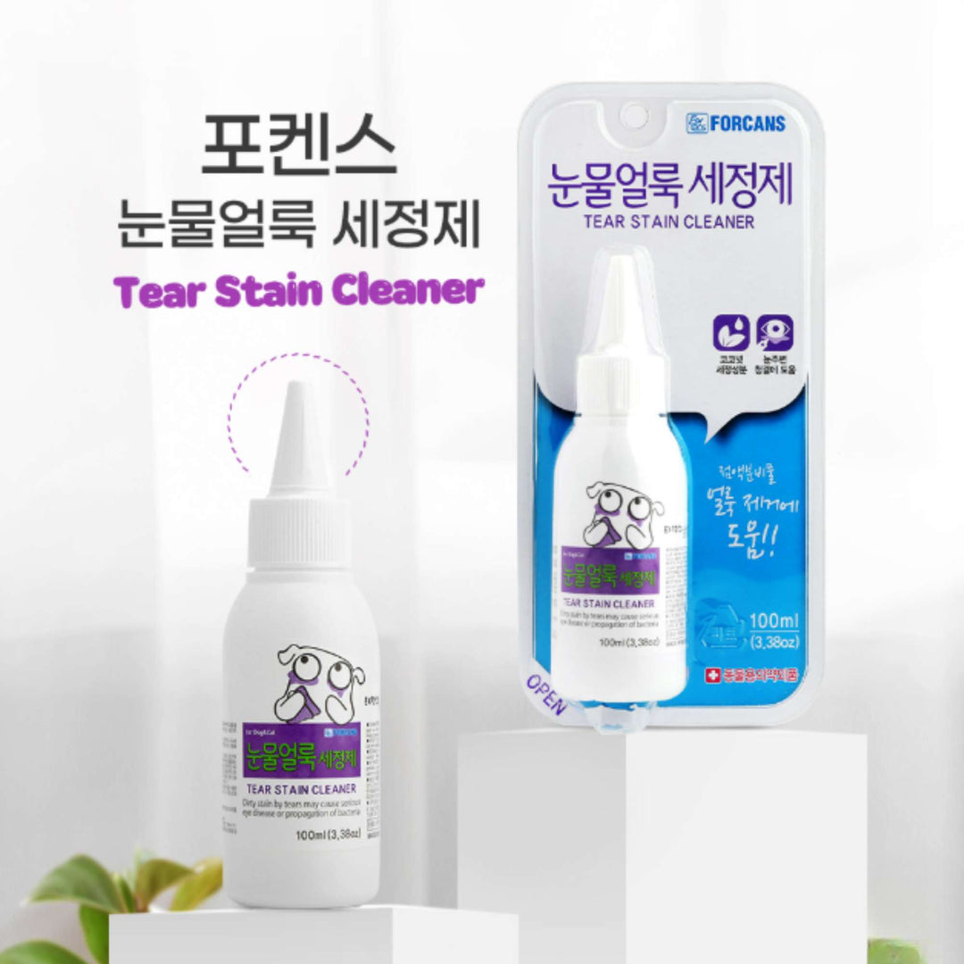 Dung Dịch Vệ Sinh Mắt, Tai Forcans Cho Chó Mèo, 100ML