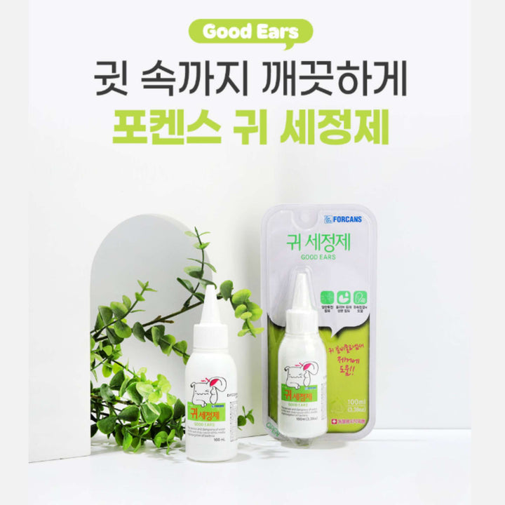 Dung Dịch Vệ Sinh Mắt, Tai Forcans Cho Chó Mèo, 100ML