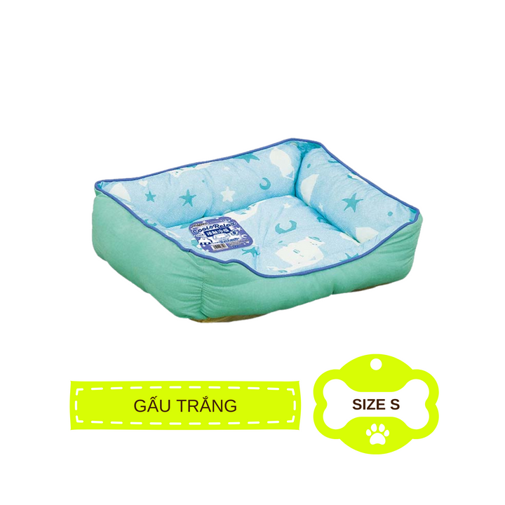 Nệm Vuông Vải Lạnh DoggyMan Cho Chó Mèo