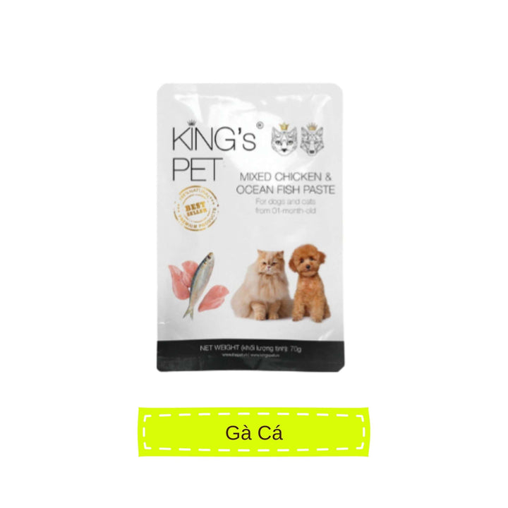 Pate King's Pet Chó Mèo Mọi Lứa Tuổi Gói 70G