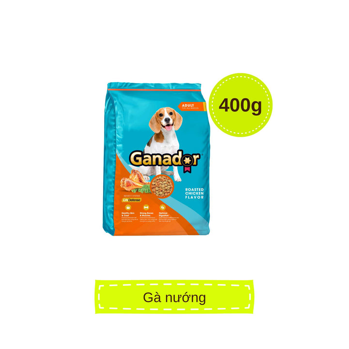 Hạt Ganador cho chó mọi lứa tuổi, nhiều vị, 400g | Pet's Warehouse