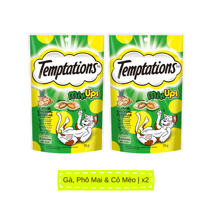 Bánh Thưởng Temptations Mèo 75G