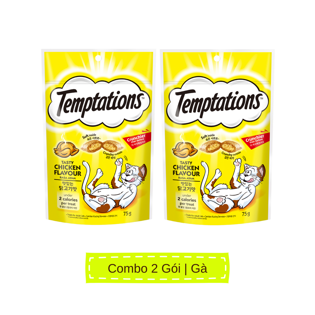 Bánh Thưởng Temptations Mèo 75G