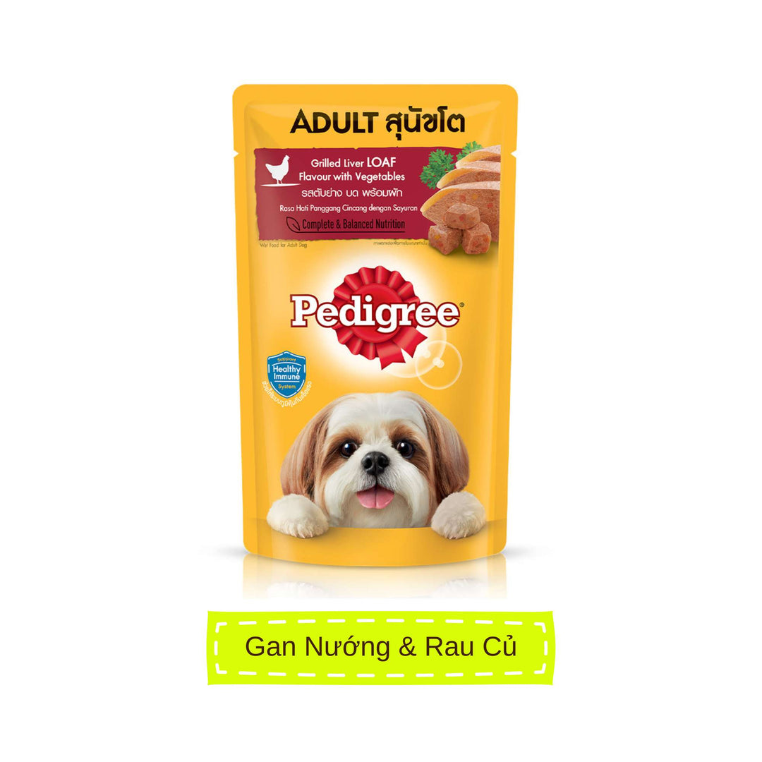 Pate Pedigree Chó Trưởng Thành 130G