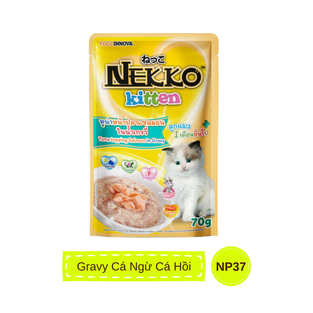 Pate mèo con Nekko, Thái Lan, gói 70g | Pet's Warehouse