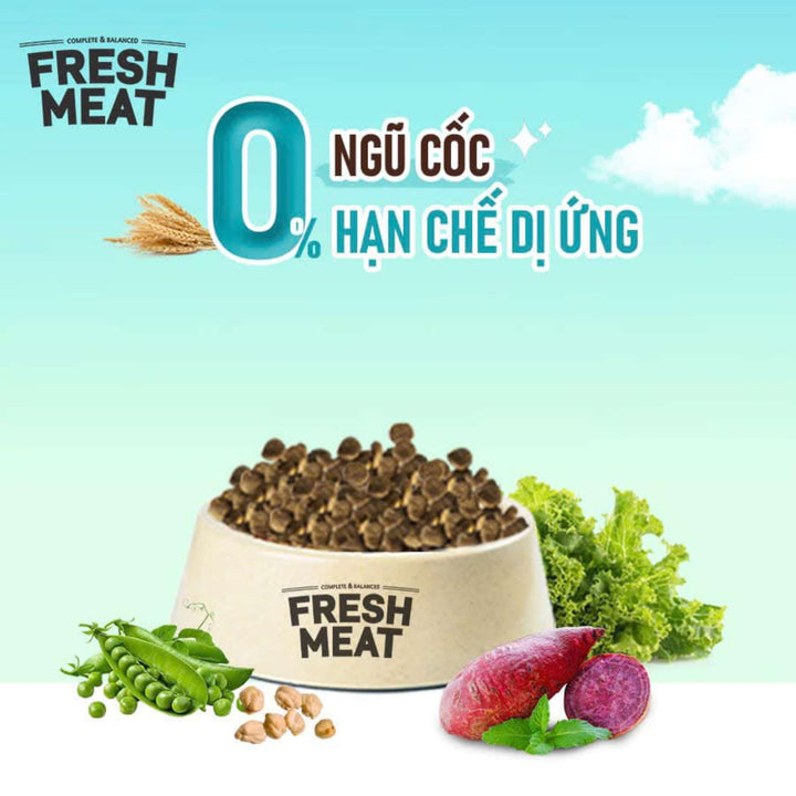 Hạt ANF Fresh Meat Gấp Đôi Thịt Tươi Cho Chó Mọi Lứa Tuổi, Túi 1.6Kg