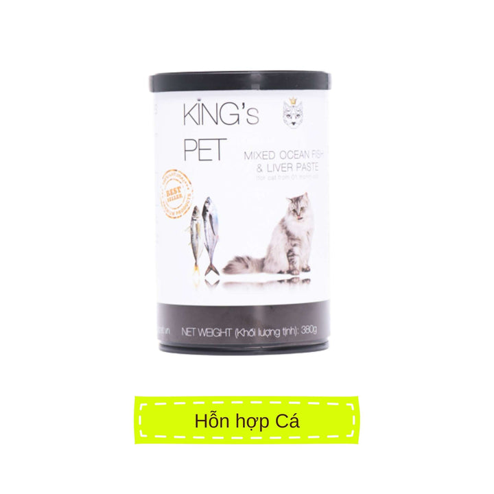 Pate King's Pet Chó Mèo Mọi Lứa Tuổi Lon 380G