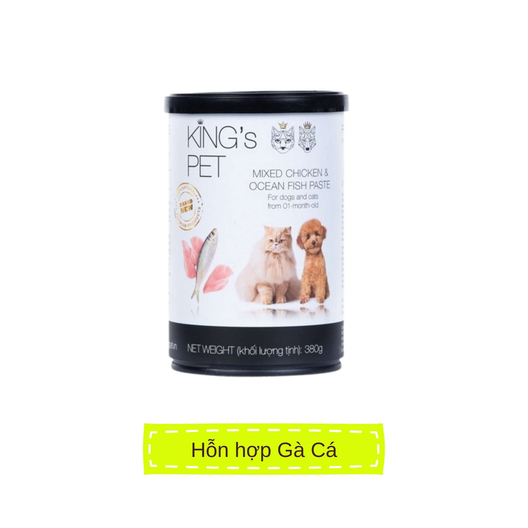 Pate King's Pet Chó Mèo Mọi Lứa Tuổi Lon 380G