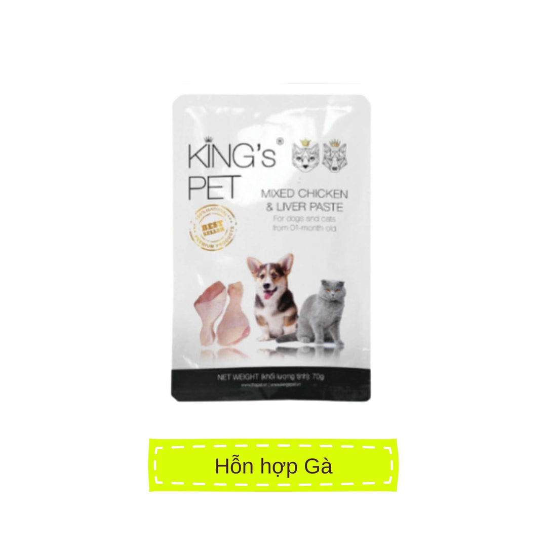 Pate King's Pet Chó Mèo Mọi Lứa Tuổi Gói 70G