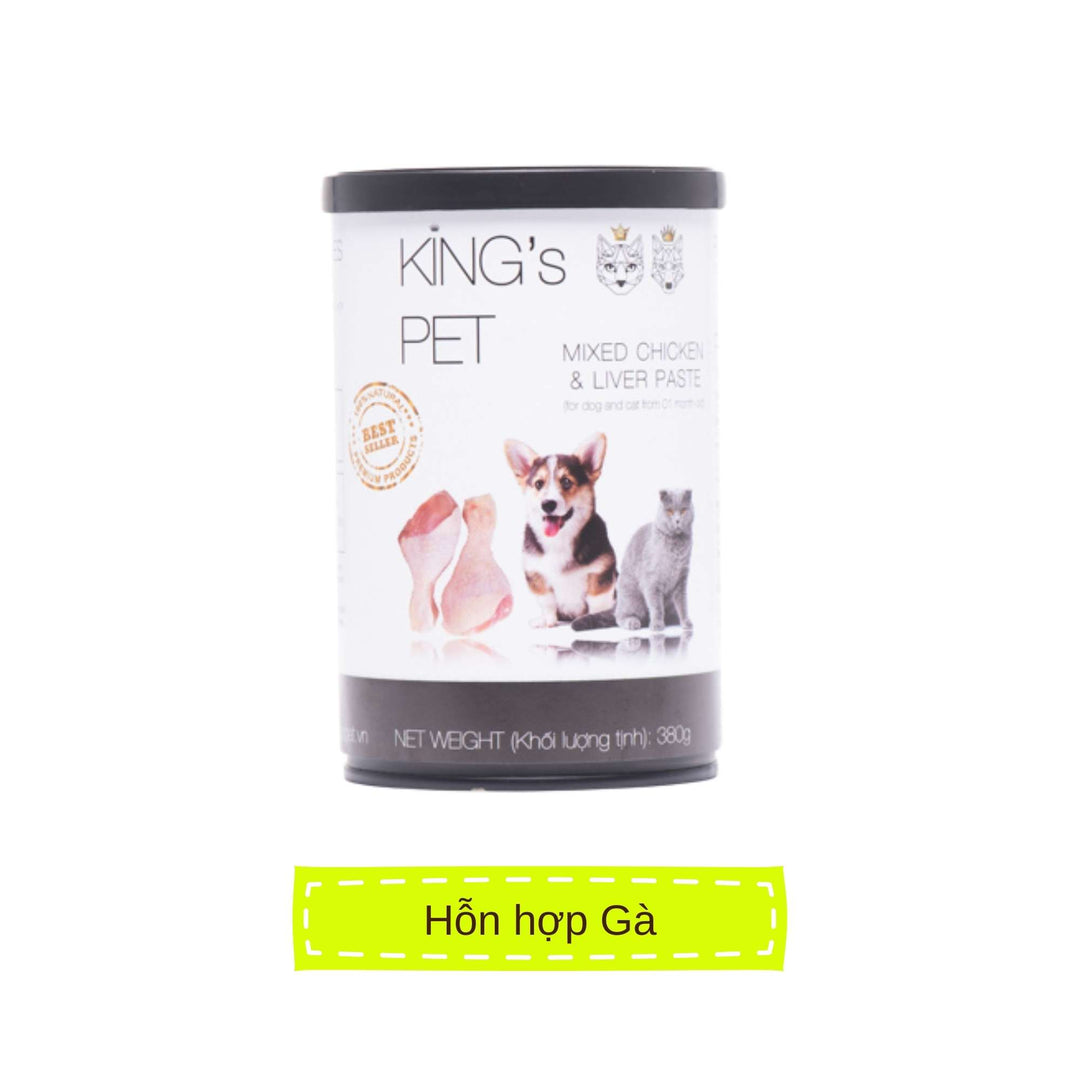 Pate King's Pet Chó Mèo Mọi Lứa Tuổi Lon 380G