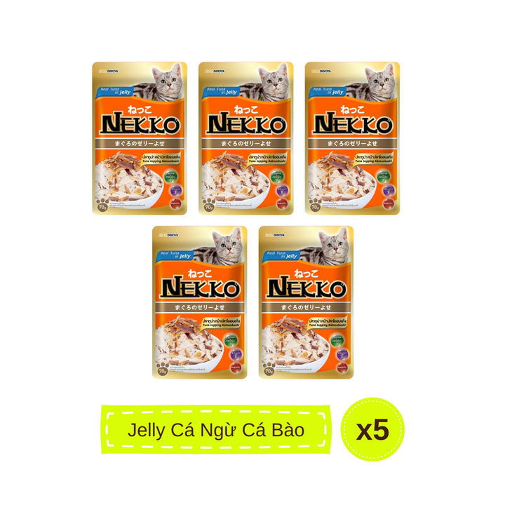 Pate mèo trưởng thành Nekko, Thái Lan, gói 70g | Pet's Warehouse