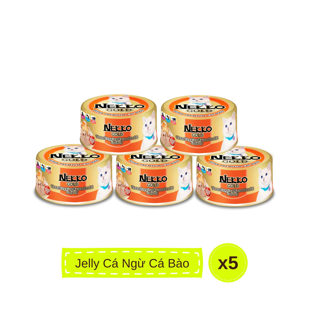 Pate Nekko Gold cho mèo trưởng thành, Thái Lan, lon 85g | Pet's Warehouse