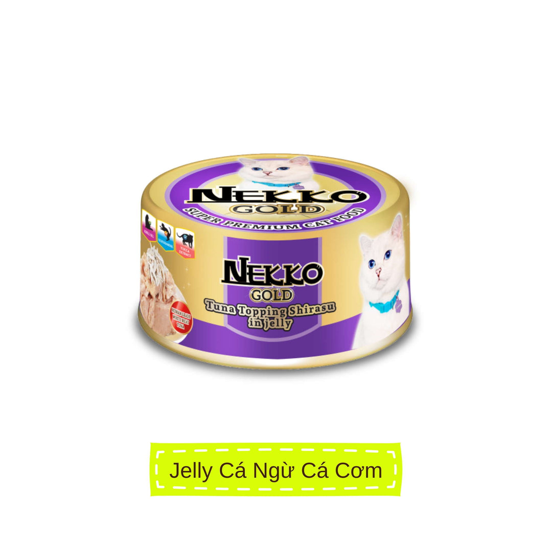Pate Nekko Gold cho mèo trưởng thành, Thái Lan, lon 85g | Pet's Warehouse
