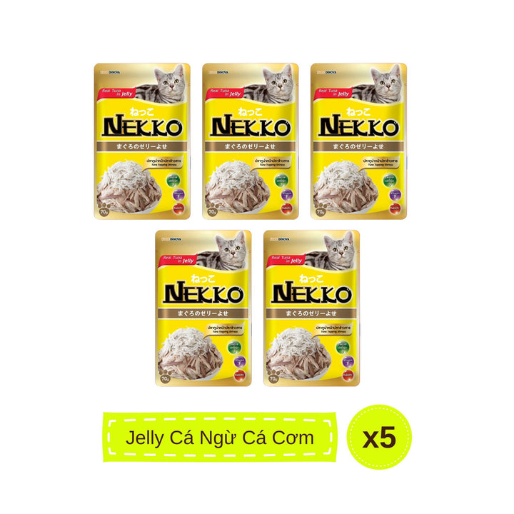 Pate mèo trưởng thành Nekko, Thái Lan, gói 70g | Pet's Warehouse