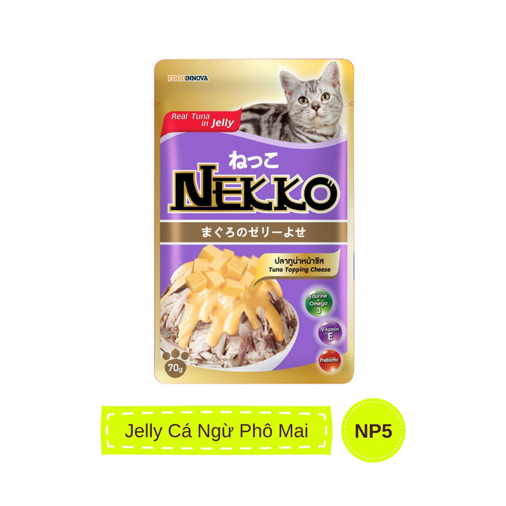 Pate mèo trưởng thành Nekko, Thái Lan, gói 70g | Pet's Warehouse