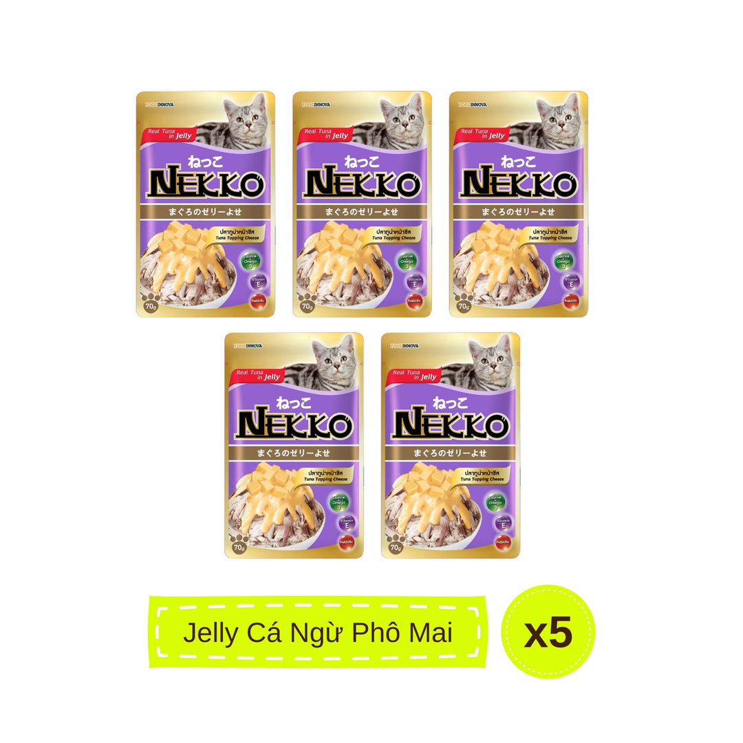 Pate mèo trưởng thành Nekko, Thái Lan, gói 70g | Pet's Warehouse