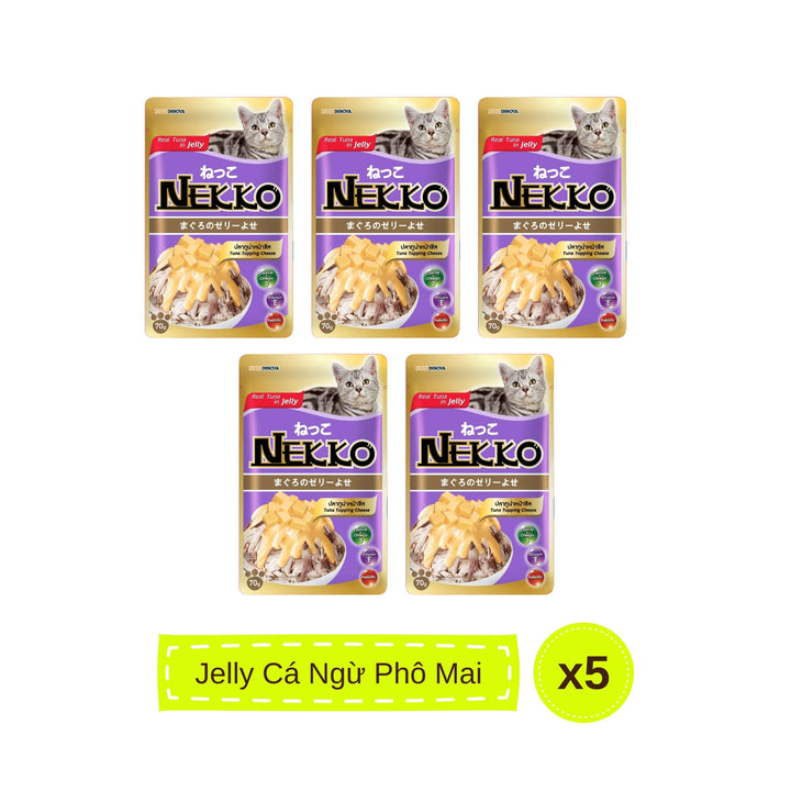 Pate mèo trưởng thành Nekko, Thái Lan, gói 70g | Pet's Warehouse