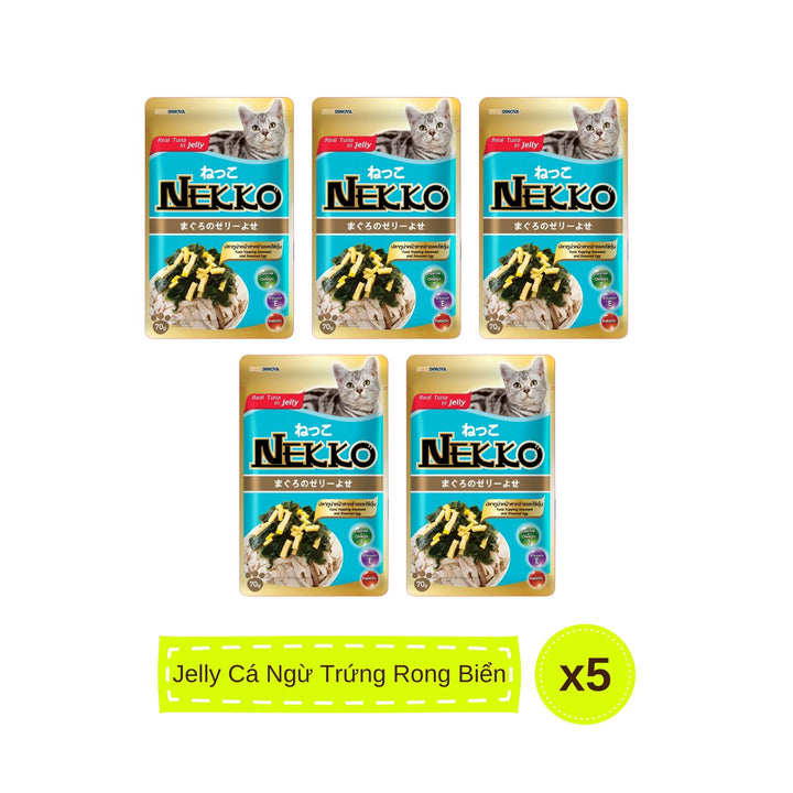 Pate mèo trưởng thành Nekko, Thái Lan, gói 70g | Pet's Warehouse