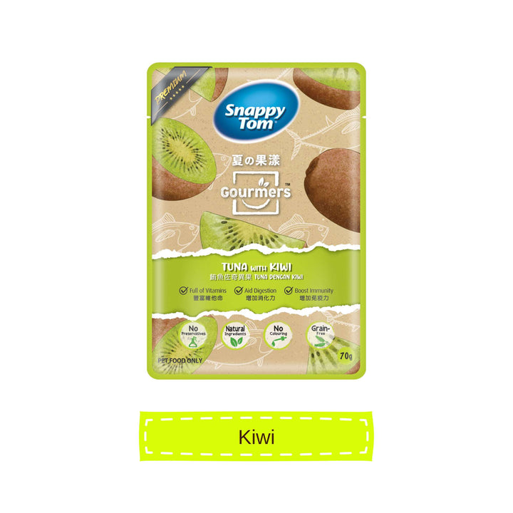 Pate Snappy Tom Trái Cây Mèo Gói 70G