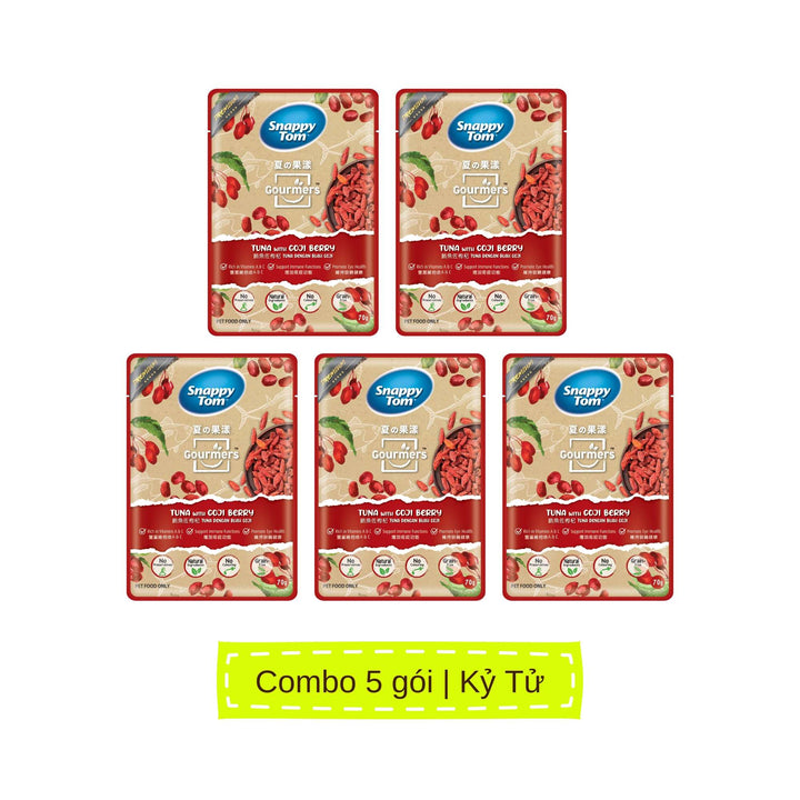 Pate Snappy Tom Trái Cây Mèo Gói 70G