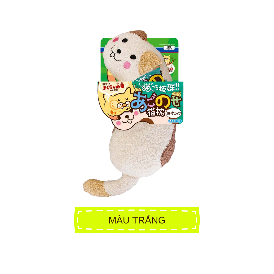 Gối Ôm Bằng Bông Hình Mèo CattyMan Cho Mèo, Mềm Mại & Dễ Thương