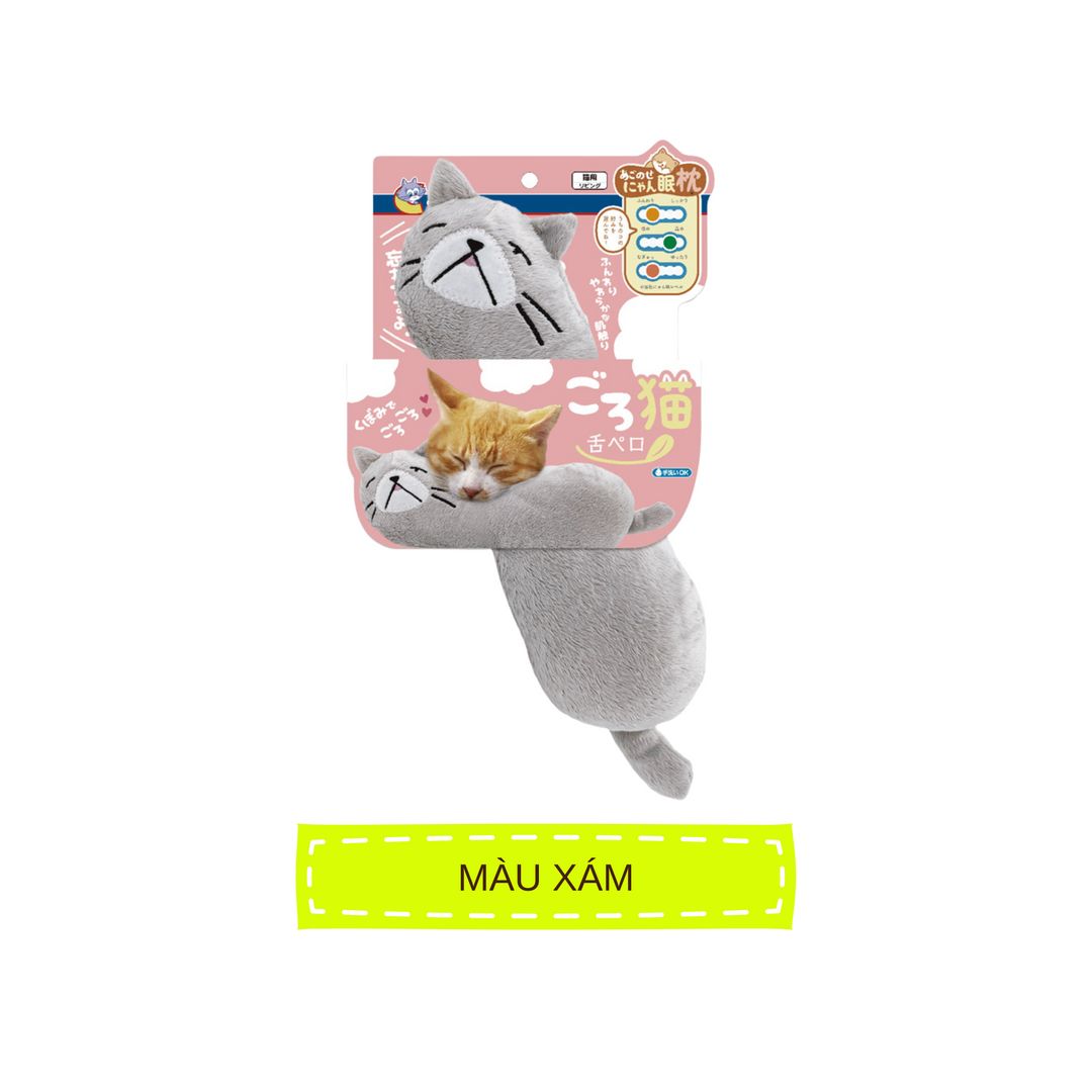 Gối Ôm Bằng Bông Hình Mèo CattyMan Cho Mèo, Mềm Mại & Dễ Thương