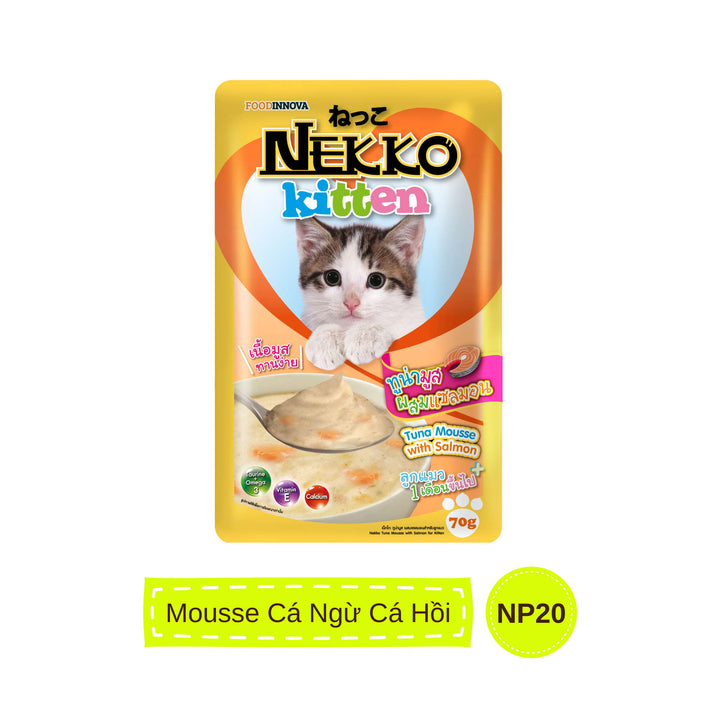 Pate mèo con Nekko, Thái Lan, gói 70g | Pet's Warehouse