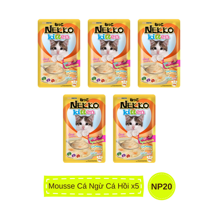 Pate mèo con Nekko, Thái Lan, gói 70g | Pet's Warehouse