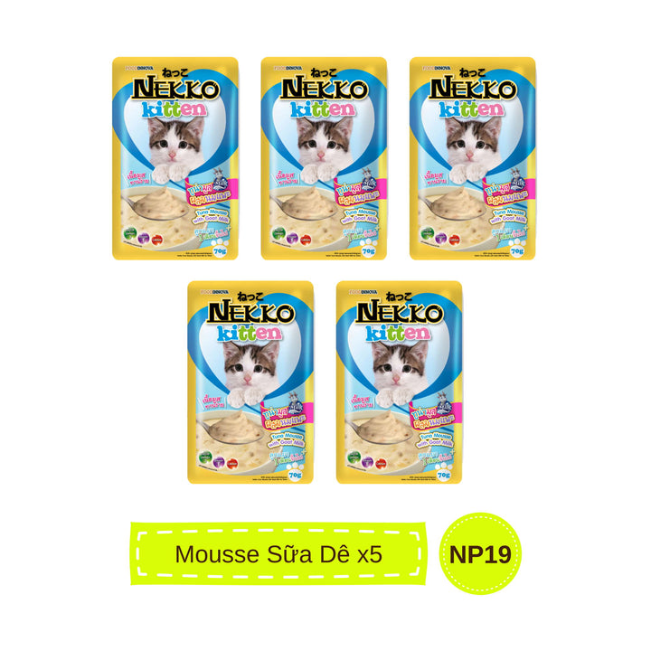 Pate mèo con Nekko, Thái Lan, gói 70g | Pet's Warehouse