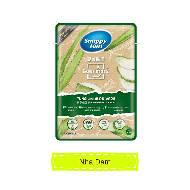 Pate Snappy Tom Trái Cây Mèo Gói 70G