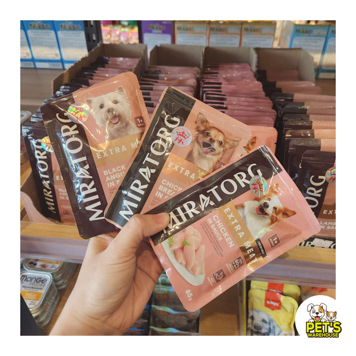 Pate Miratorg Cho Chó Trưởng Thành, Gói 85g, Nhiều Vị