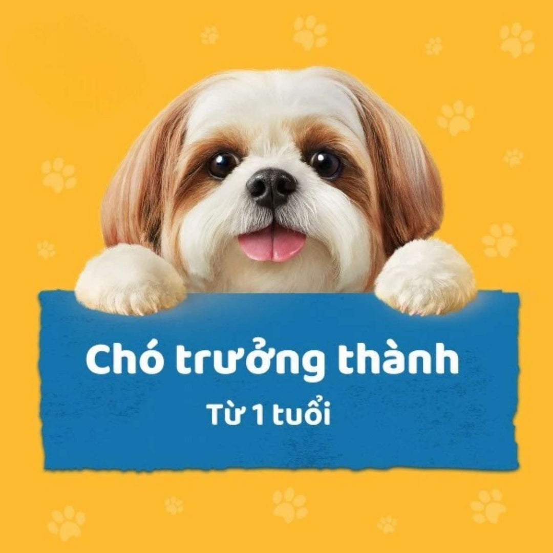 Pate Pedigree Cho Chó Trưởng Thành, Gói 80g, Nhiều Vị