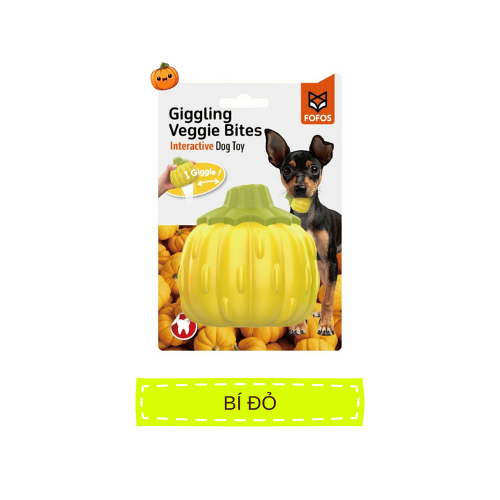 Đồ Chơi Fofos Nhai Gặm Hình Rau Củ Chó